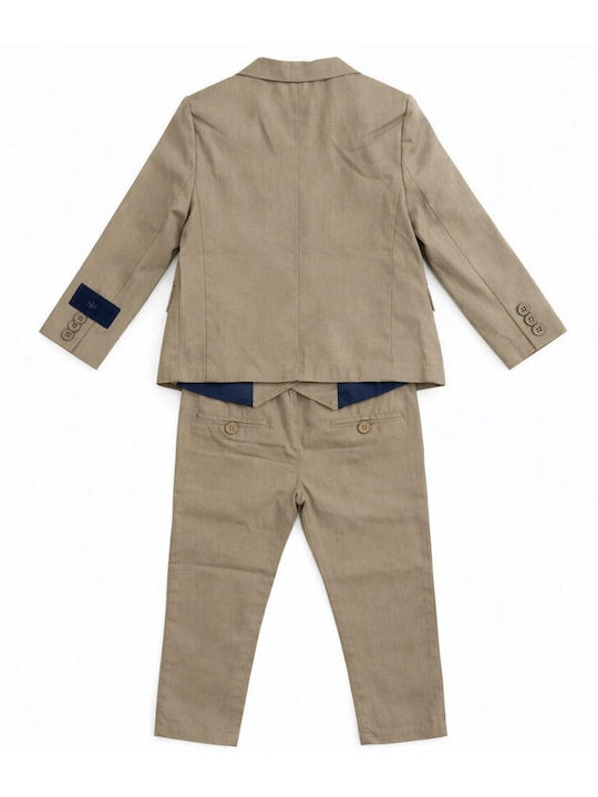 Kids Beige Vest