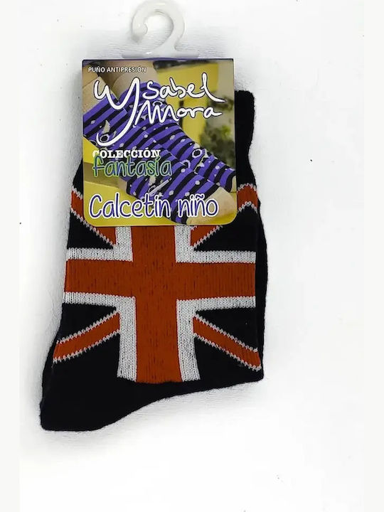 Ysabel Mora Kindersocken Sport Blau