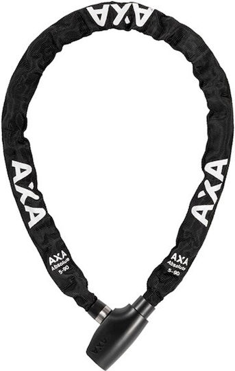 AXA Fahrradschloss Kabelschloss Absolute Stahl Click-in 90 Cm 5 Mm