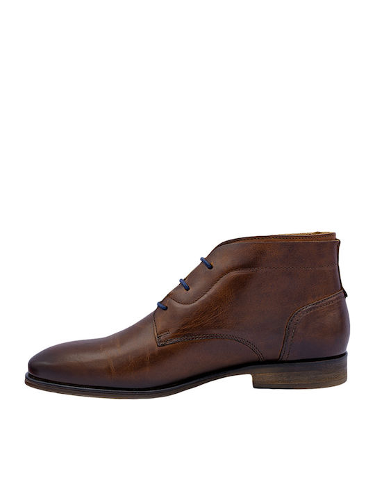 Leather Men's Boots Tabac Brown