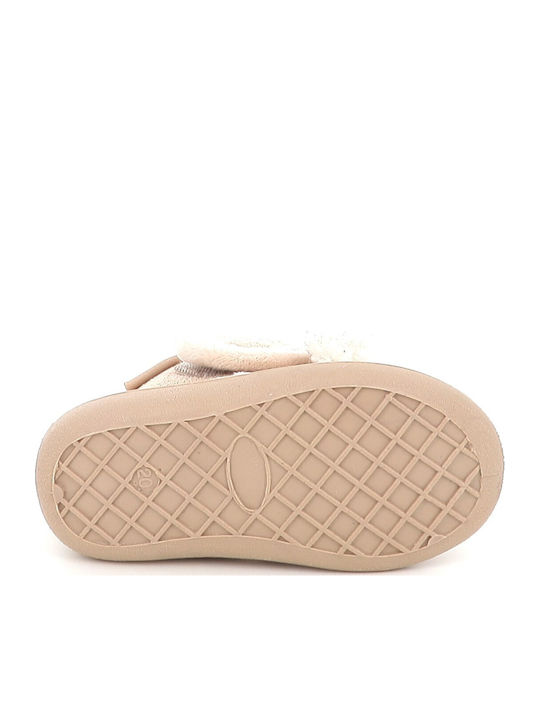 Anatomische Kinderhausschuhe Beige