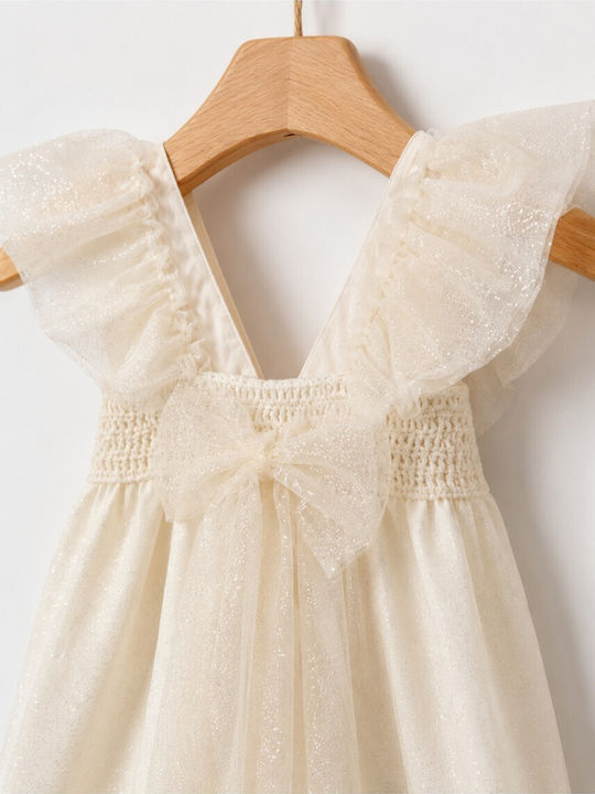 Playsuit Kids Shorts/Bermuda Fabric Ecru