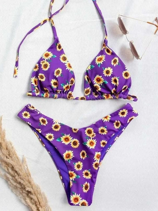 Set Bikini Μωβ