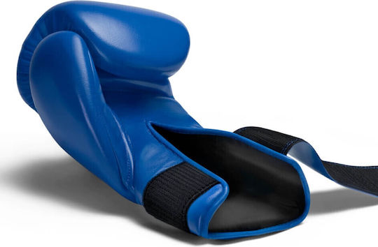 Hayabusa Pro Velcro Mănuși de box din piele pentru competiție albastre