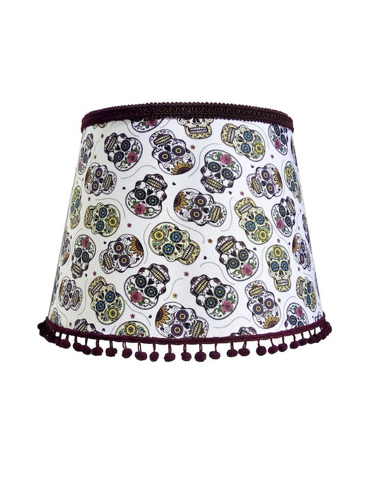 Dark Skulls Dimensions Pendant Ceiling Light with E27 Socket 35x25cm