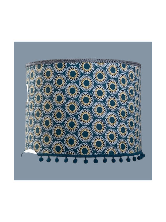 Circles Κρεμαστό Φωτιστικό Μπλε με Ντουί E27 35x25εκ.