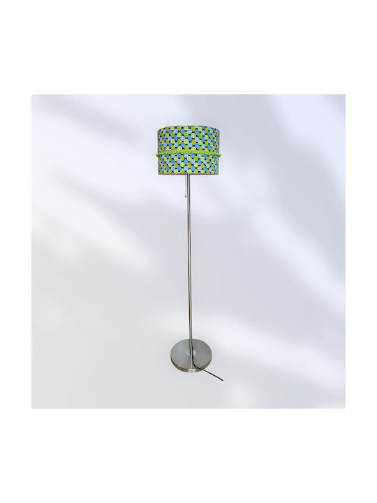 Art Abmessungen Stehlampe mit Lampenbirnensockel für E27 Gelbe Art Abmessungen Stehlampe mit Lampenbirnensockel für E27 Gelbe
