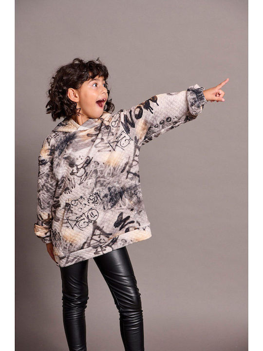 Kinder-Sweatshirt mit Kapuze Veraman