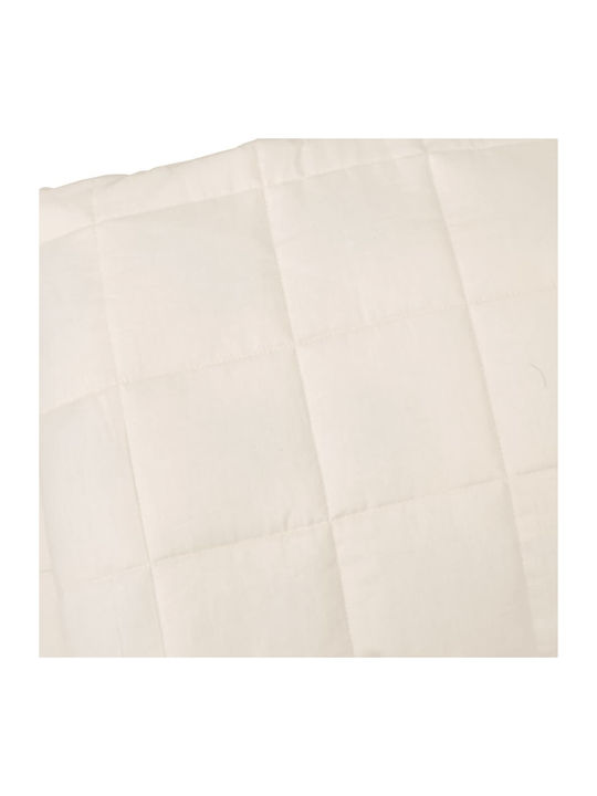 Vidaxl Gravity Blanket Light Cream 220 X 240 Cm 11 K Fabric