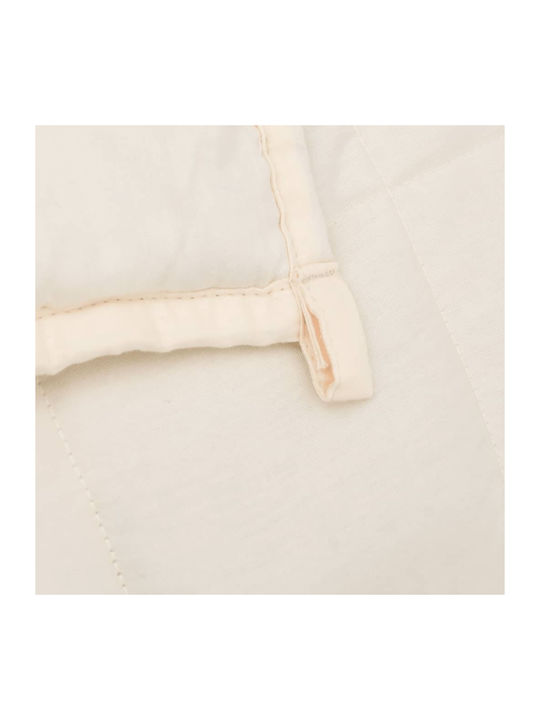 Vidaxl Gravity Blanket Light Cream 220 X 240 Cm 11 K Fabric