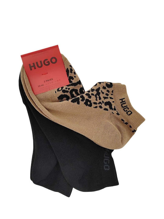 Hugo Logo Cc Women Socks Multicolour 3Pack Hugo Logo Cc Women Socks Multicolour 3Pack