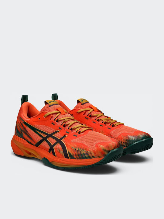 ASICS Sonicsmash Ff Männer Tennisschuhe Padel Orange