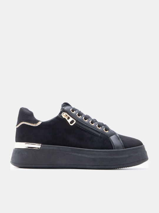 Women's Flatforms Sneakers Black