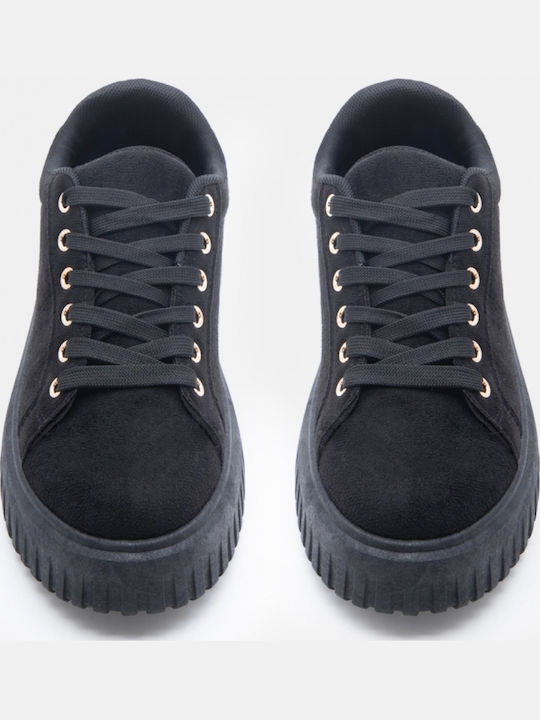Adidași Flatforms Pentru Femei Negri