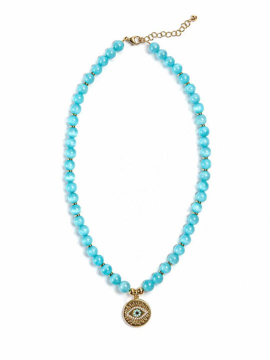 Cuoro Necklace Made of Gold Plated Steel Cuoro Necklace Made of Gold Plated Steel