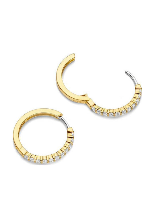Ti Sento Silver Hoop Earrings