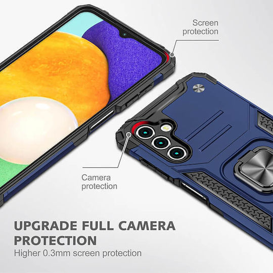 Orso Ringstand Back Cover Μπλε (Galaxy A15)