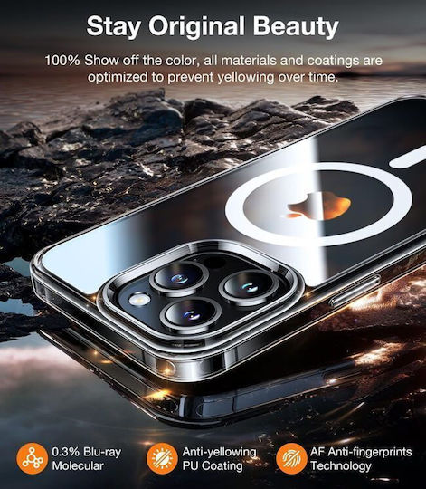 Torras Back Cover Silicone Transparent (iPhone 16 Pro Max)