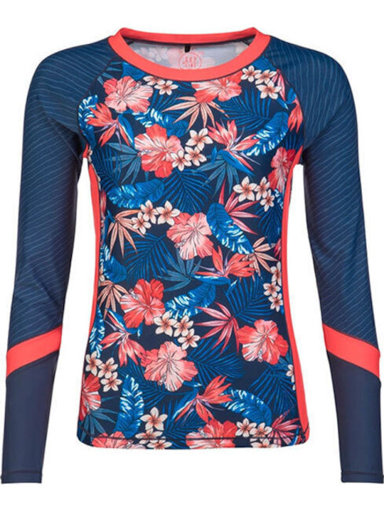Protest Women's Long Sleeve Sun Protection Shirt Blue