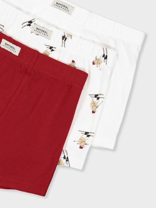 Mayoral Kids Set with Boxers Red