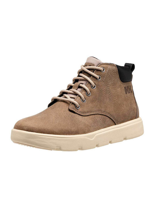 Pinehurst Leder Braune Herrenstiefel Wasserdicht