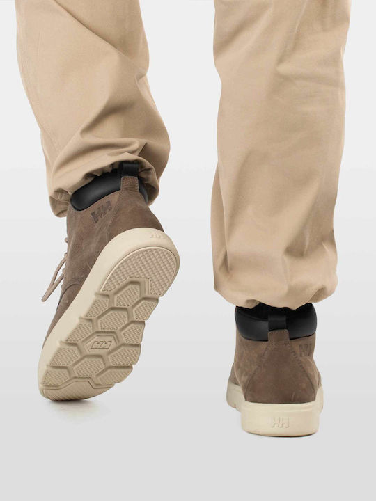 Pinehurst Leder Braune Herrenstiefel Wasserdicht