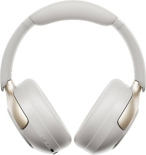 QCY H3 Pro Ασύρματα / Ενσύρματα Over Ear Ακουστικά με 55 ώρες Λειτουργίας Λευκά