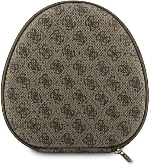 Guess 4G Triangle Logo Kabellose Bluetooth Über Ohr Kopfhörer Braun