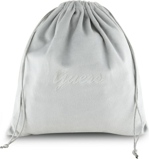 Guess 4G Metal Logo Ασύρματα / Ενσύρματα Over Ear Ακουστικά με 30 ώρες Λειτουργίας Καφέ