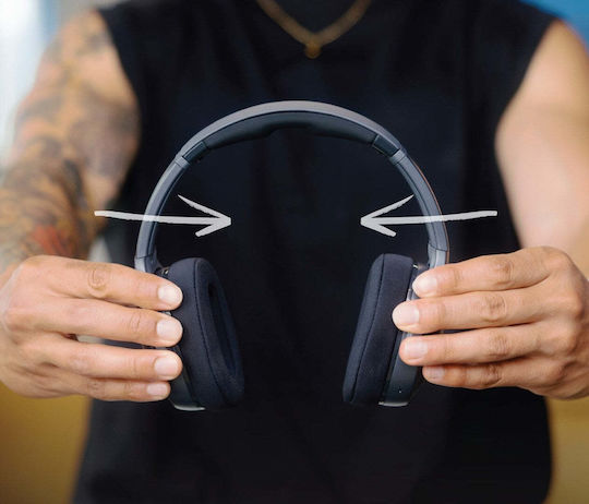 Skullcandy Crusher 540 Active Безжични Bluetooth Over Ear Слушалки Черни