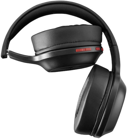 HAMA Spirit Calypso III Ασύρματα / Ενσύρματα Over Ear Ακουστικά με 60 ώρες Λειτουργίας Μαύρα