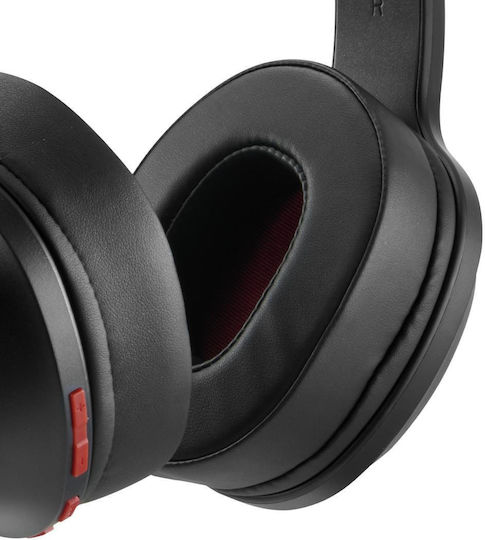HAMA Spirit Calypso III Ασύρματα / Ενσύρματα Over Ear Ακουστικά με 60 ώρες Λειτουργίας Μαύρα