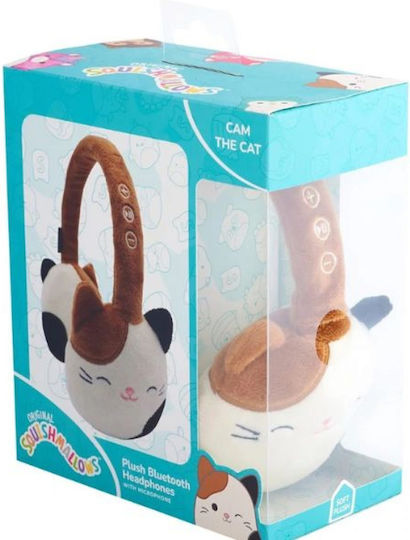 Jazwares Cameron Ασύρματα / Ενσύρματα Over Ear Ακουστικά με 5 ώρες Λειτουργίας Καφέ