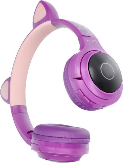 XY-203 Kabellose Bluetooth Am Ohr Kopfhörer mit 7 Stunden Betriebszeit Lila