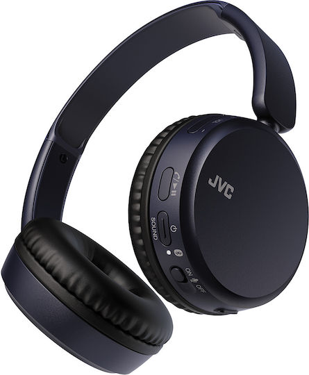 JVC HA-S36W Wireless / Wired On Ear Headphones with 35 hours of Operation Blue