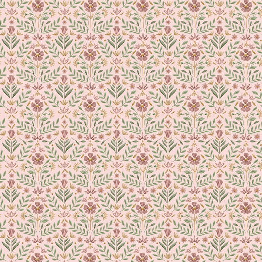 Little Dutch Παιδική Ταπετσαρία Υφασμάτινη Fairy Flowers