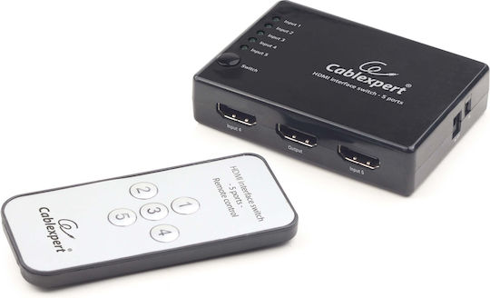 Cablexpert DSW-HDMI-53 Comutator HDMI DSW-HDMI-53