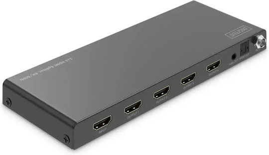 Digitus HDMI-Splitter 1 Eingang zu 4 Ausgängen DS-55340