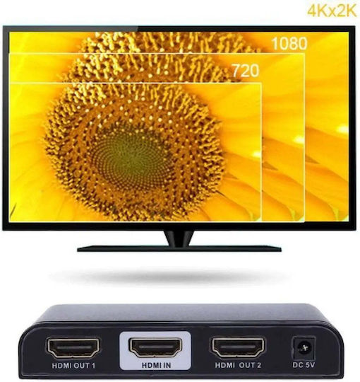 Techly IDATA HDMI2-4K2