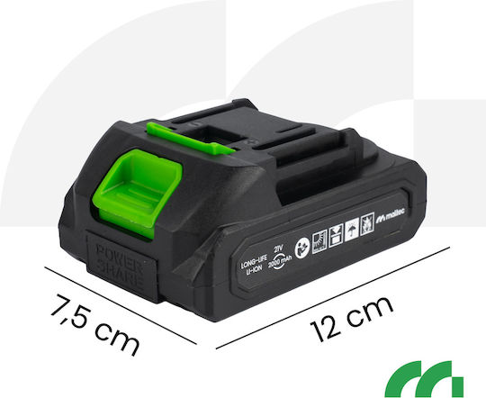 Mini Saw Mastercut 1000w Li-ion Batterie 2ah 21v