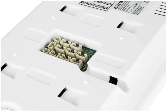 Interfon Video Inteligent Mentor Svk4103w 4 Fire WiFi Card Pin Aplicația Tuya 10 Inch Ips Dvr Ahd 2mp Ik07 Alb