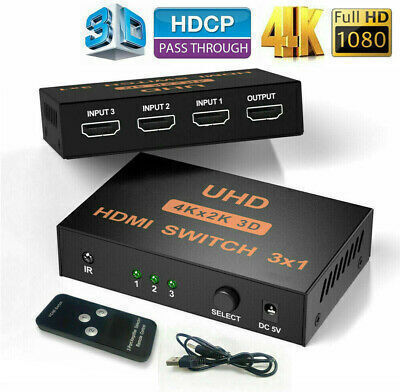 ATC Метален 3IN / 1OUT 4K x 2K HDMI Суич 02.001.0041