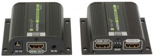 Techly IDATA EXT-E70POED HDMI Удължител IDATA EXT-E70POED