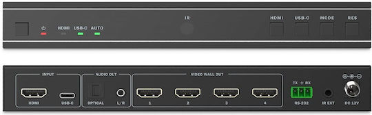 Digitus Ds-55351 Video Wall Controller 4 Displays 4k/30hz Black