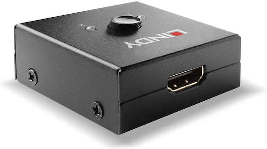 Lindy 2 Port 4K 18G(3840x2160@60Hz) Splitter HDMI 38336