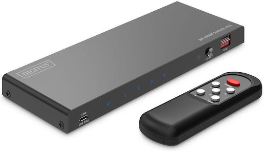 Comutator HDMI Digitus 4x1 8K/60Hz