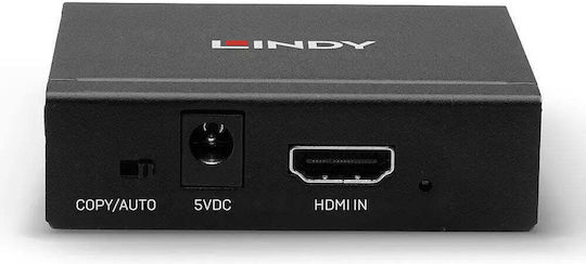 Lindy 38158 UHD 1 вход/2 изхода HDMI Сплитер 38158