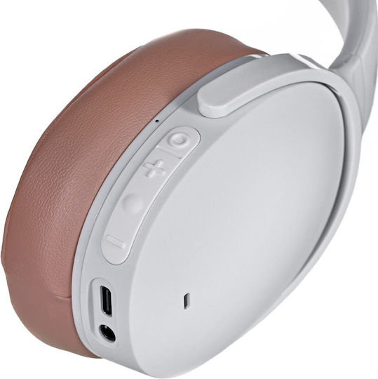Skullcandy Hesh ANC Wireless Über Ohr Kopfhörer mit 22 Stunden Betriebszeit und Quick Charge Weiß