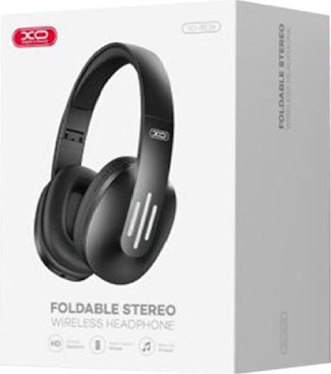 XO BE39 Wireless / Wired Over Ear Headphones with 8 hours of Operation Black
