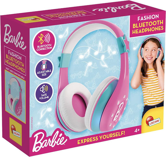 Lisciani Giochi Fashion Kabellose Bluetooth Kinder Am Ohr Kopfhörer Rosa